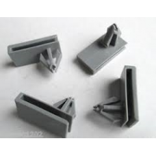 Rocker Panel Moulding Clip-GM Gray Nylon