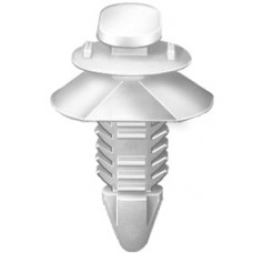 GM DOOR TRIM PANEL RETAINER WHITE NYLON TREE