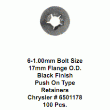 PUSH ON TYPE RETAINERS