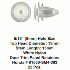 DOOR TRIM PANEL RETAINERS