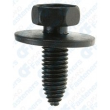 M8-1.25 X 25mm Metric Hex Head Sems Bolts - Type CA
