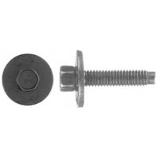 6 - 1.00 X 28mm Metric Dog Point Body Bolts 8mm Hex