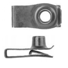 8-1.25mm Extruded U-Nuts (.010" to .175")