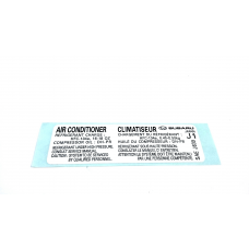 LABEL-AIR CONDITIONER 73772FJ010