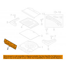 FORD OEM 13-18 Escape Interior-Rear-Front Trim CJ5Z78613A82EA