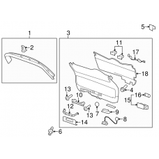 Upper Trim Panel - GM 20916263 USED PART